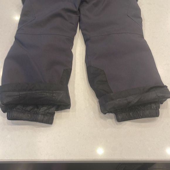 Gerry Weber Kids Gray Snow Pants with Blue Straps - Picture 7 of 7